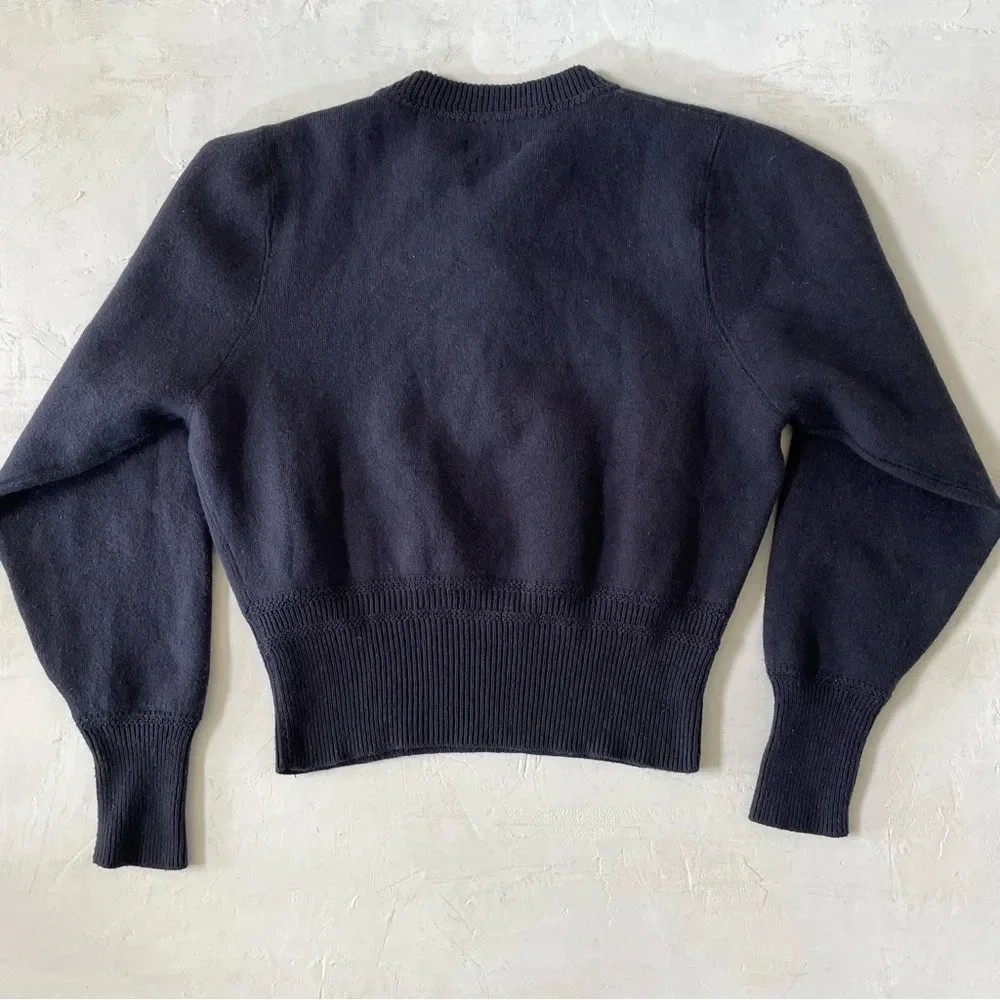 Isabel Marant Etoile Dark Midnight Kaylyn Sweater Size 42 - Picture 3 of 9